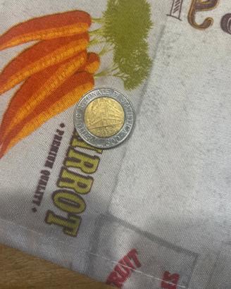 Moneta 500 lire Istituto Nazionale di Statistiche