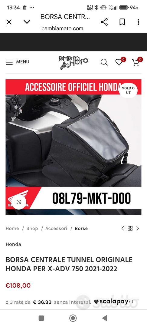 Borse Laterali Borsa Tunnel Honda Integra 750 Borsa Tunnel Honda