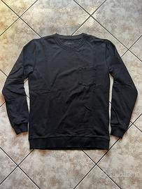 Felpa girocollo Crewneck Makia L Nera Uomo unisex