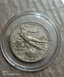 Italia 20 Centesimi 1914 – “Libertà Librata”