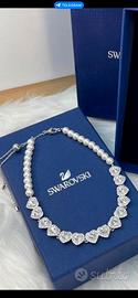 Collana swarovski con scatola nuovo