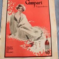 RARA PUBBLICITA' CAMPARI - 1924 - ORIGINALE