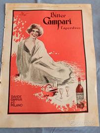 RARA PUBBLICITA' CAMPARI - 1924 - ORIGINALE
