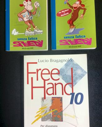 Pacchetto tre libri grafica.