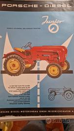 brochure deplian trattori porsche