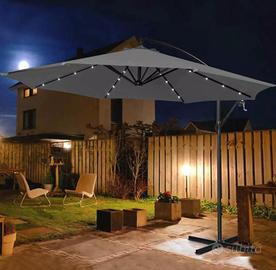 Ombrellone da giardino con led solare novità 2025