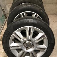 4 Cerchi in Lega Opel + Gomme Estive 195/55R16