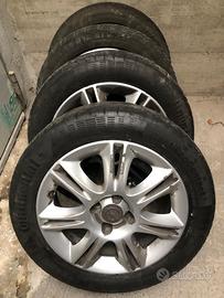 4 Cerchi in Lega Opel + Gomme Estive 195/55R16