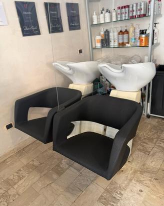 Arredamento salone parrucchieri completo