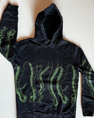 Felpa Octopus 100% cotone