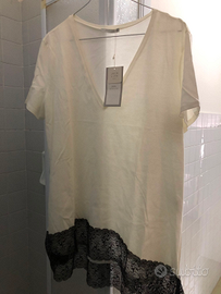 T-shirt bianca Zara