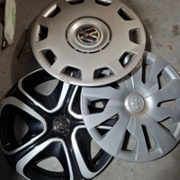 3 copricerchi: Volkswagen, Toyota, Citroën