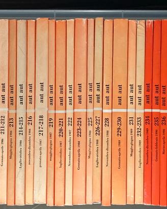 Aut Aut riviste filosofia lotto 94 numeri