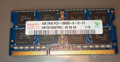 RAM SODIMM 4GB DDR3 1333