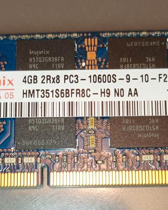 RAM SODIMM 4GB DDR3 1333