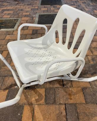 Sedia girevole per vasca da bagno