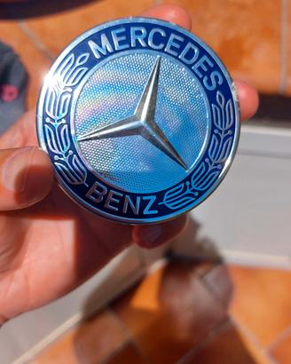 Coprimozzi Originali Mercedes Blu/Azzurro