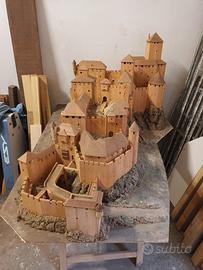 Castello in legno 1/72