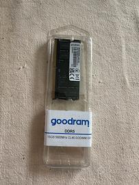 RAM DDR5 16GB 5600MHz CL46 SODIMM GOODRAM