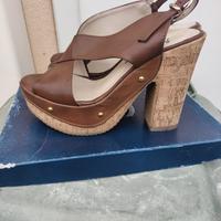 scarpe donna cuoio 