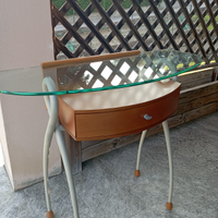 Mensola con cassetto più specchio
