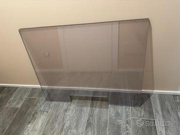 Lastra plexiglas 100x80 divisoria per bancone