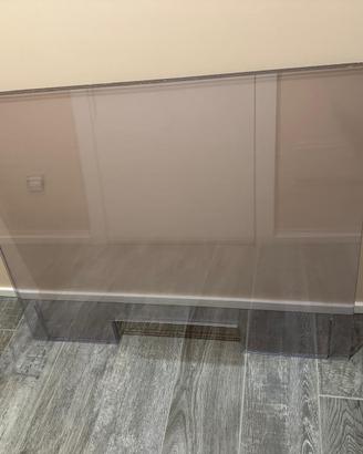 Lastra plexiglas 100x80 divisoria per bancone