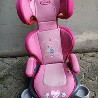 Seggiolino auto principesse Disney