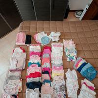 Lotto vestiti bambina 9/12 mesi - 80 cm