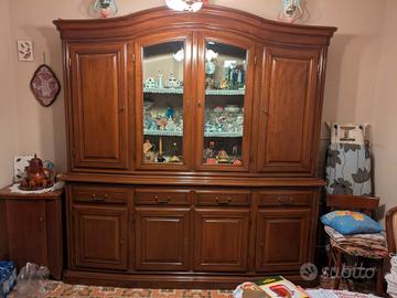 credenza legno massello