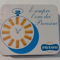Scatola latta biscotti Pavesini