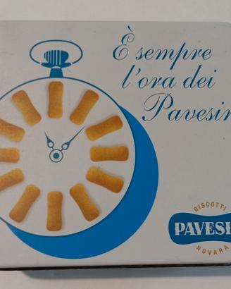 Scatola latta biscotti Pavesini