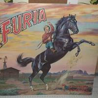 Album figurine vuoto,Furia,vintage panini anni 70