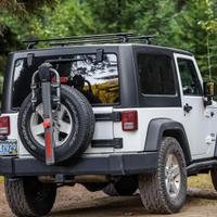 portabici jeep ruota posteriore Wrangler Cherokee 