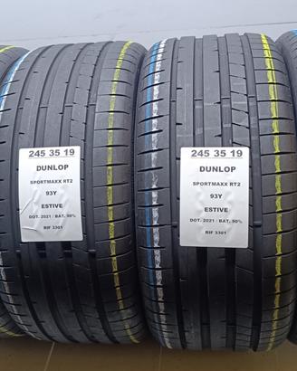 4 GOMME 245 35 19 DUNLOP RIF3301