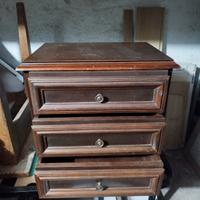 Comodino 3 cassetti