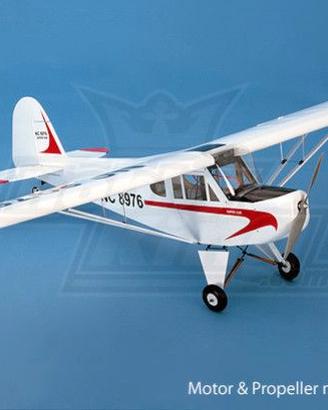 AEREOMODELLO RC AERE PIPER CUB J3  1.80MT BALSA
