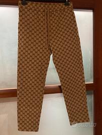 Gucci Pantalone GG monogram uomo M, Made in Italy