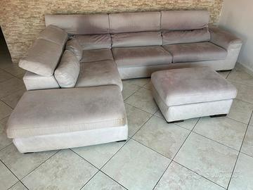 divano  + pouf