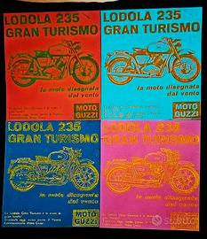 Moto Guzzi Lodola 235 GT pubblicitario