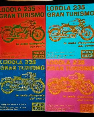 Moto Guzzi Lodola 235 GT pubblicitario