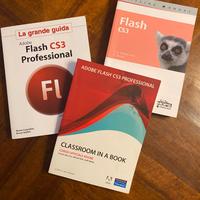 Set 3 Libri Adobe Flash CS3 Professional Senza CD