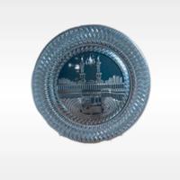 Piatto Decorativo con Immagine della Mecca🕋