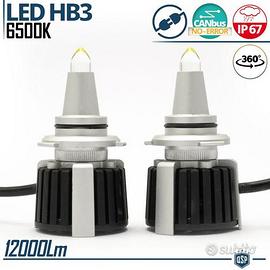 Kit LED HB3 al Quarzo 360° Lampadine Potenti 6500K