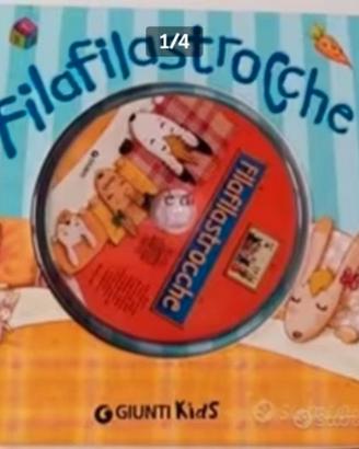 Libro per bambini Filastrocche, con cd
