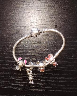 pandora bracciale con charm