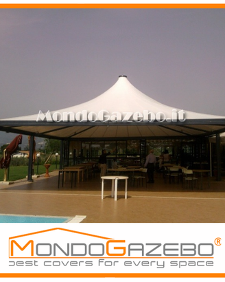 Gazebo  professionale 14x14 WIND MAXI varie misure
