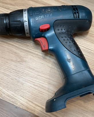 Bosch GSR 12 V da testare per ricambi