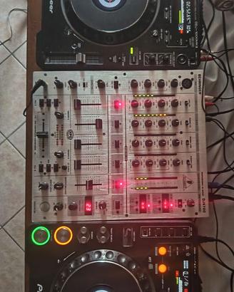 Pioneer cdj 1000mk3 + mixer beringher