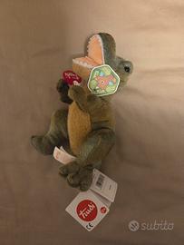 Peluches dinosauro Trudi originale con etichetta
